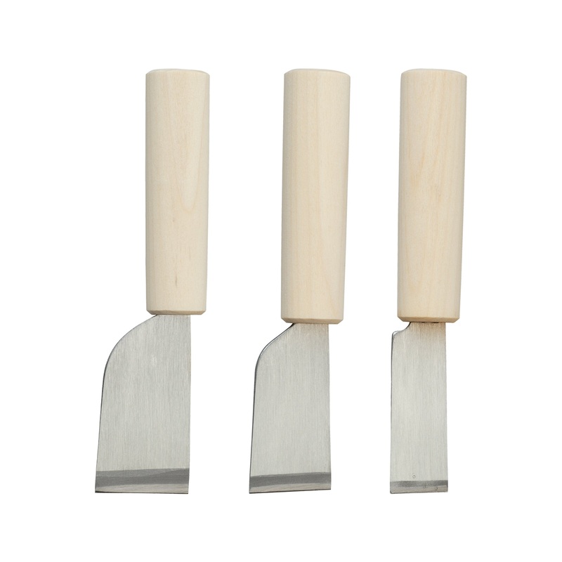 Flat Leather Skiving Knife 24 mm