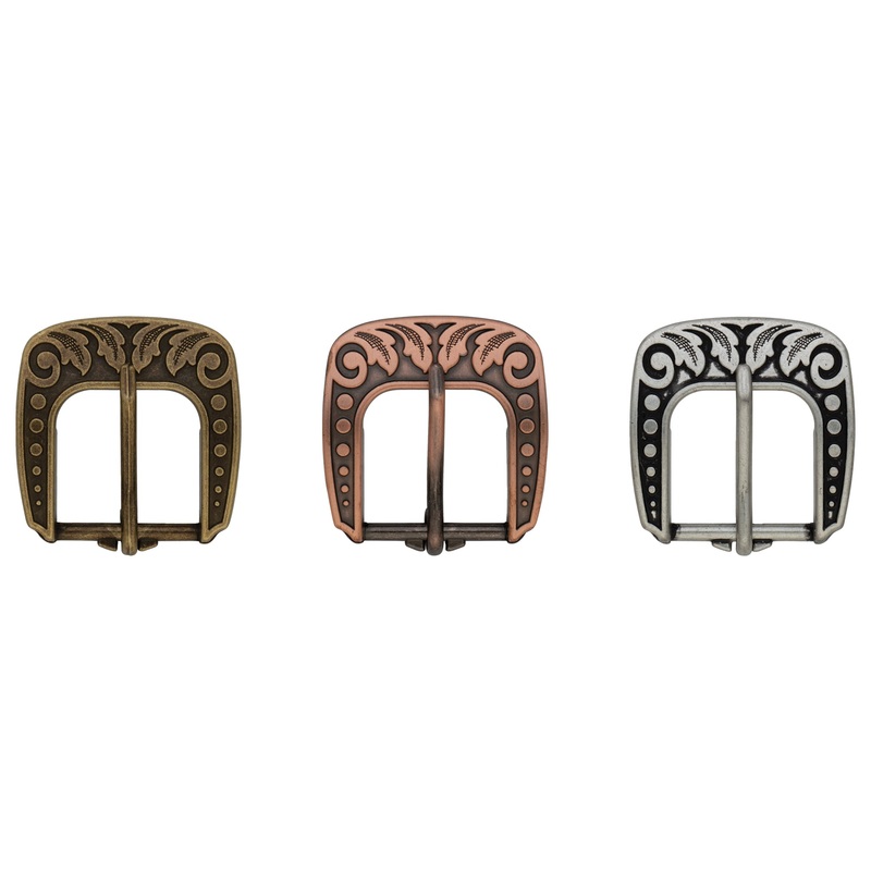 Jeremiah Watt Vintage 31 Heel Buckle 1/2″ Antique Brass