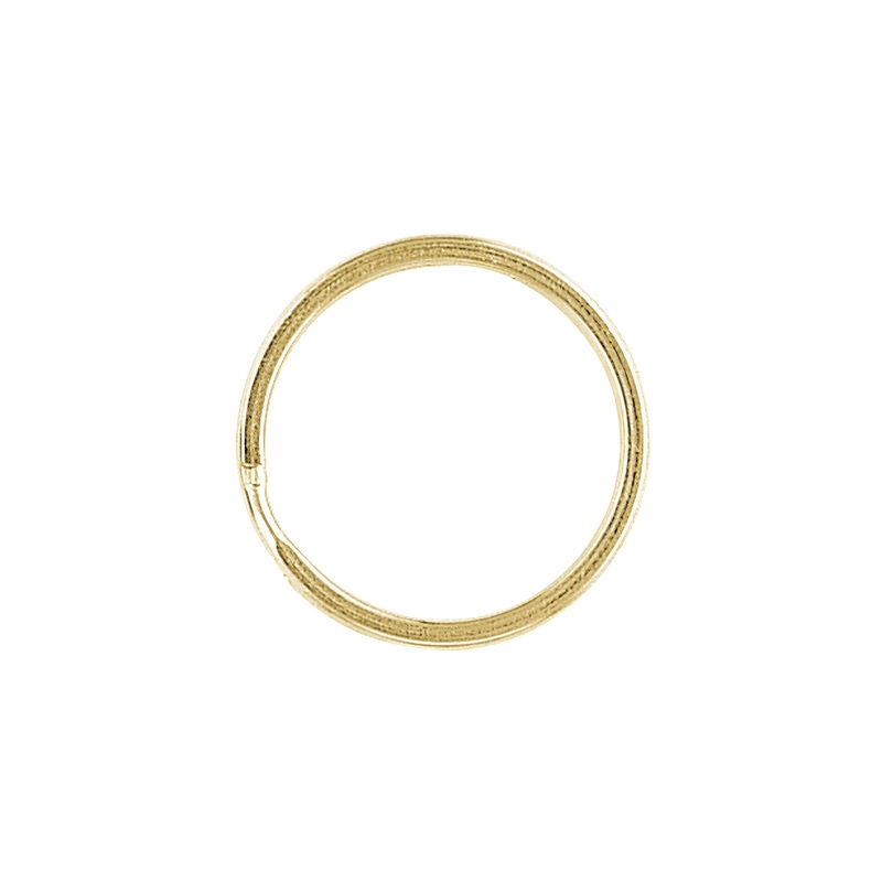 Key Ring 1″ Brass Plated