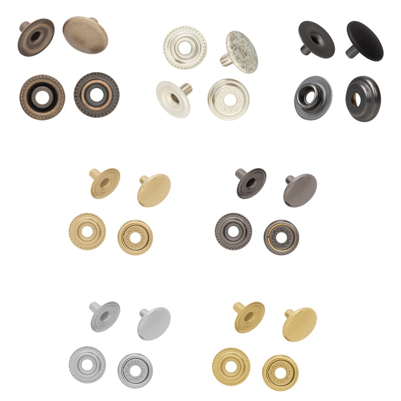Line 20 Snaps, #2206 Antique Brass