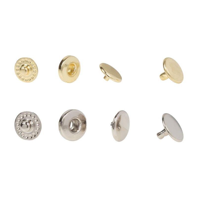 Mini Segma Snap Brass Plated