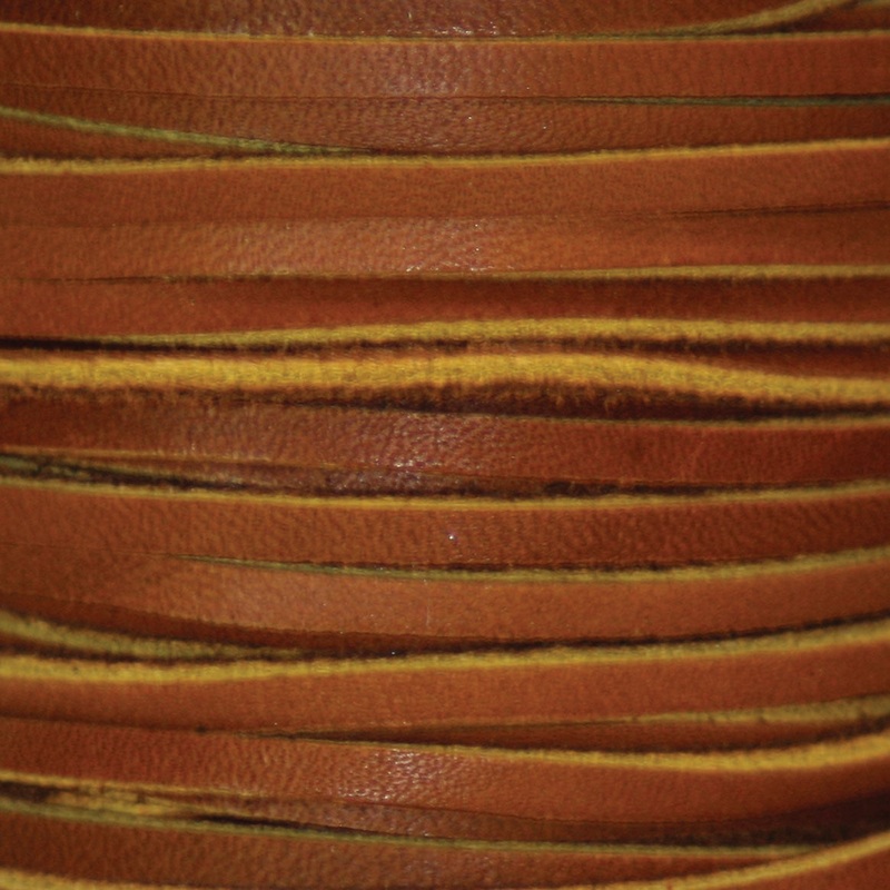 Spooled Latigo Lace, 1/8″ x 50 feet Chestnut