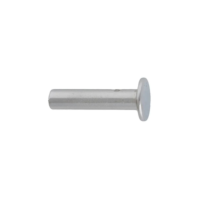 100-Pack of #104 Tubular Rivets, Nickel Plated 4/16″