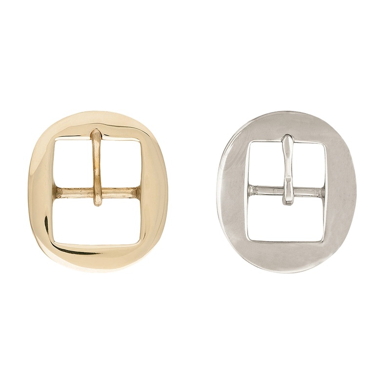 #132 Cart Buckle 1/2″ Solid Brass