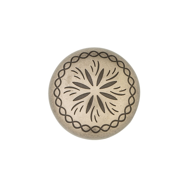#1845 Dome Spot Concho with Post 1″