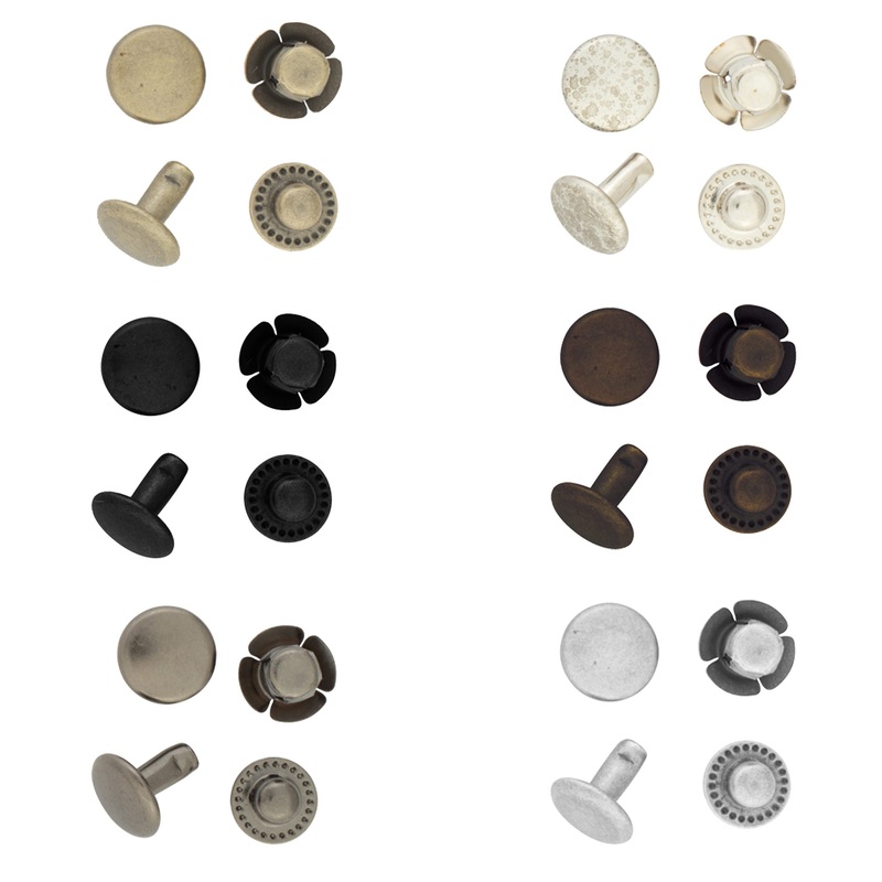 #2205 Segma Snaps Antique Brass
