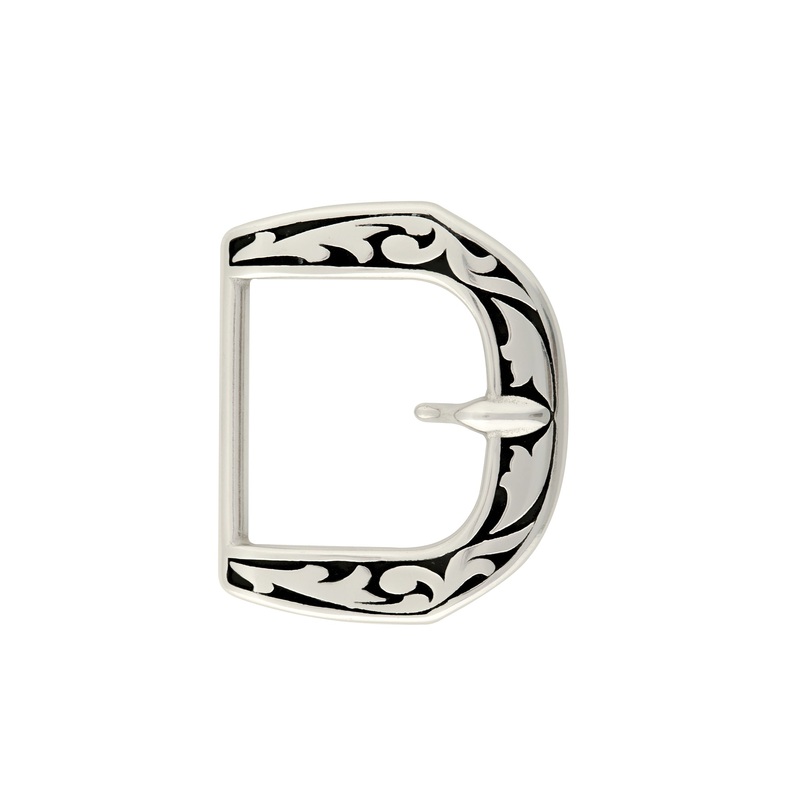#402 Jeremiah Watt Accented Belt Buckle 1-1/2″