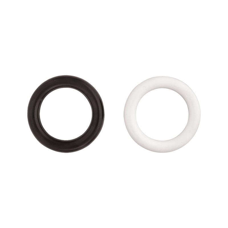 #5 Plastic Ring 2″ Black