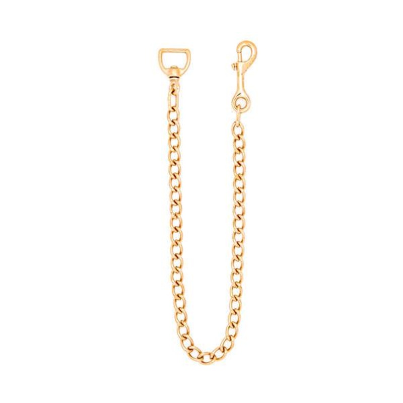 #730 Lead Chain 1″ x 30″ Brass Plated