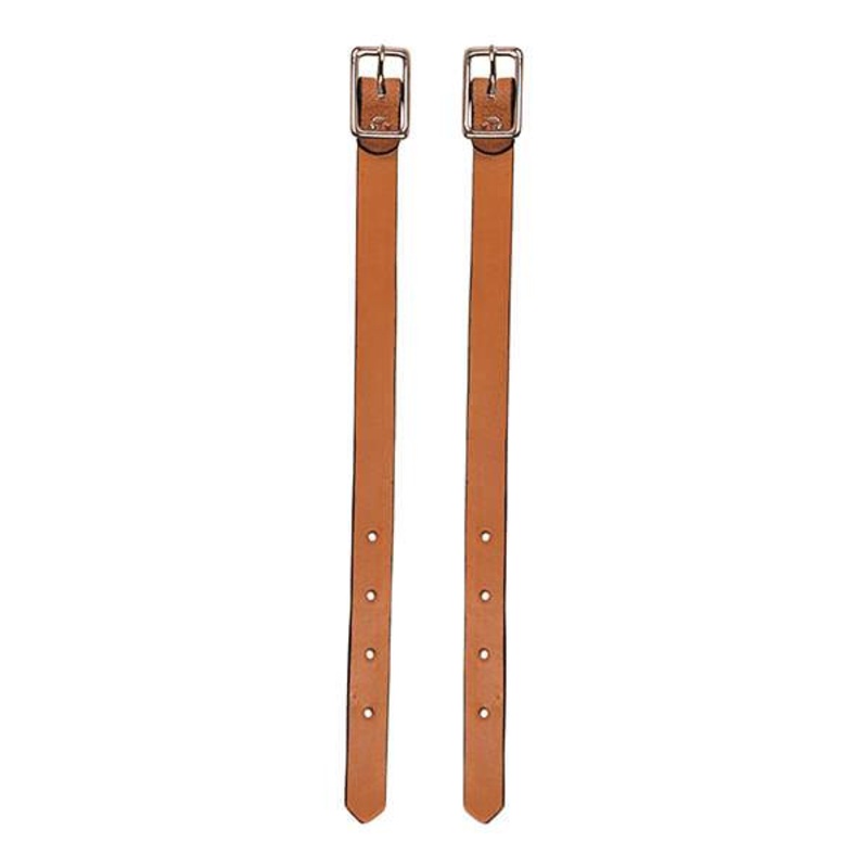 Bridle Leather Fender Hobbles, Straight Honey