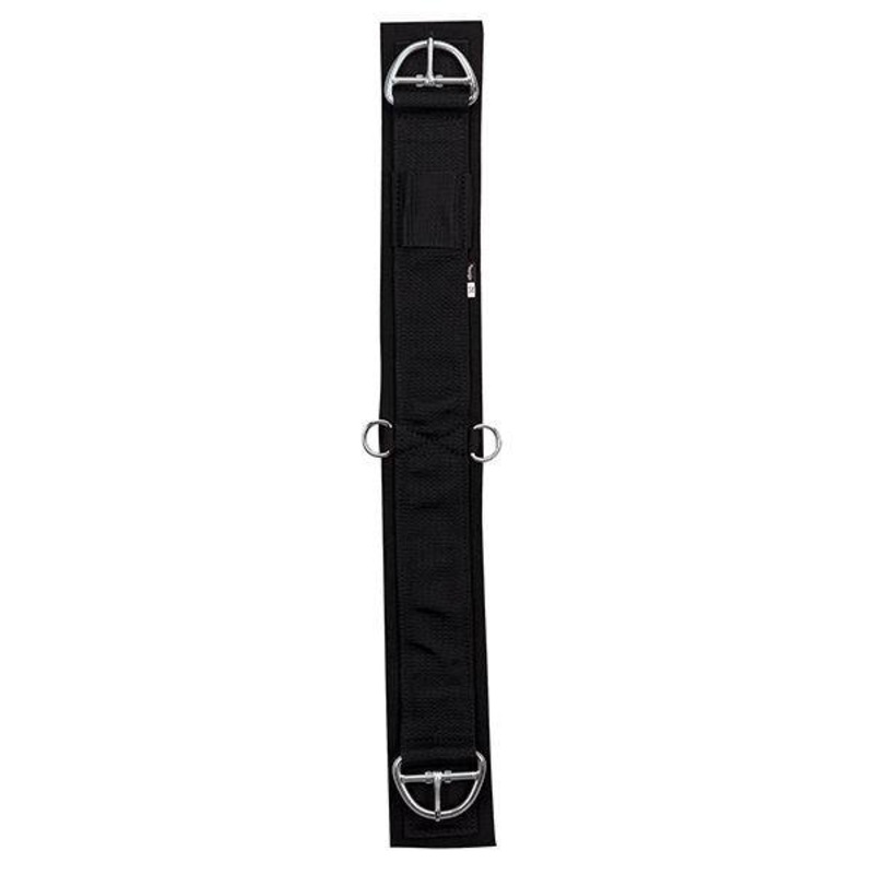 Felt Lined Draft Horse Deluxe Super Cinch 38″ Black