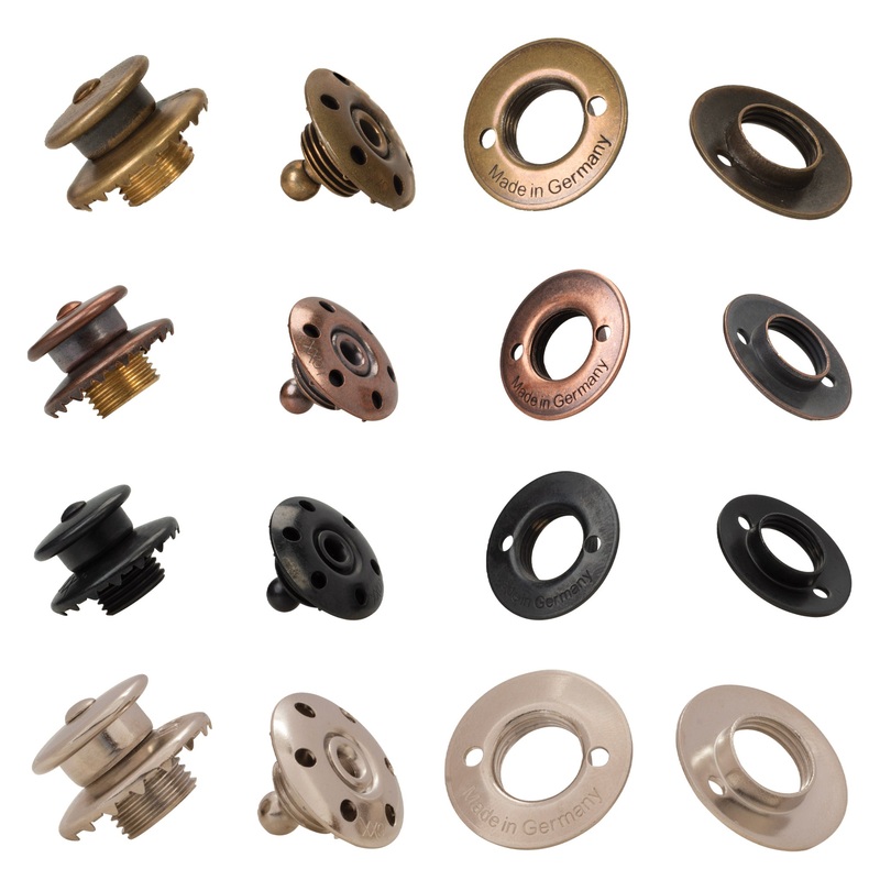 Loxx Fastener Complete Set Antique Brass