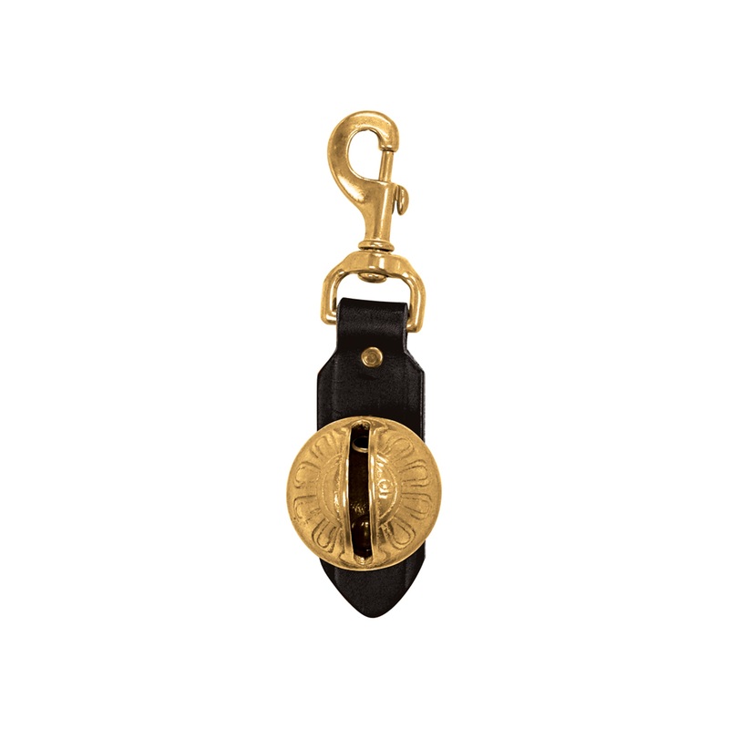 120 Sleigh Bell Strap Black, 1-1/2″ W x 7″ L