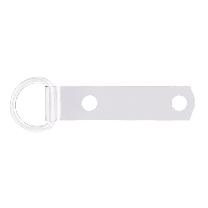 #253 Clip & D-Ring Stainless Steel, 1″