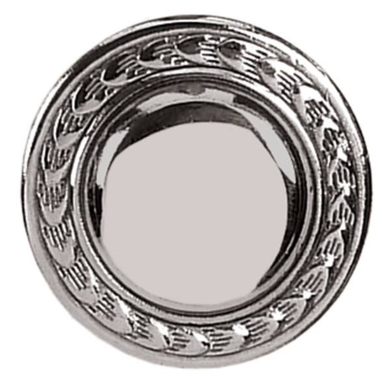 #292 Wheat Edge Rosette Stainless Steel, 1-3/4″