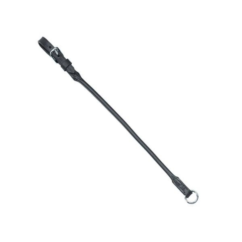 Rein Round Black, 5/8″