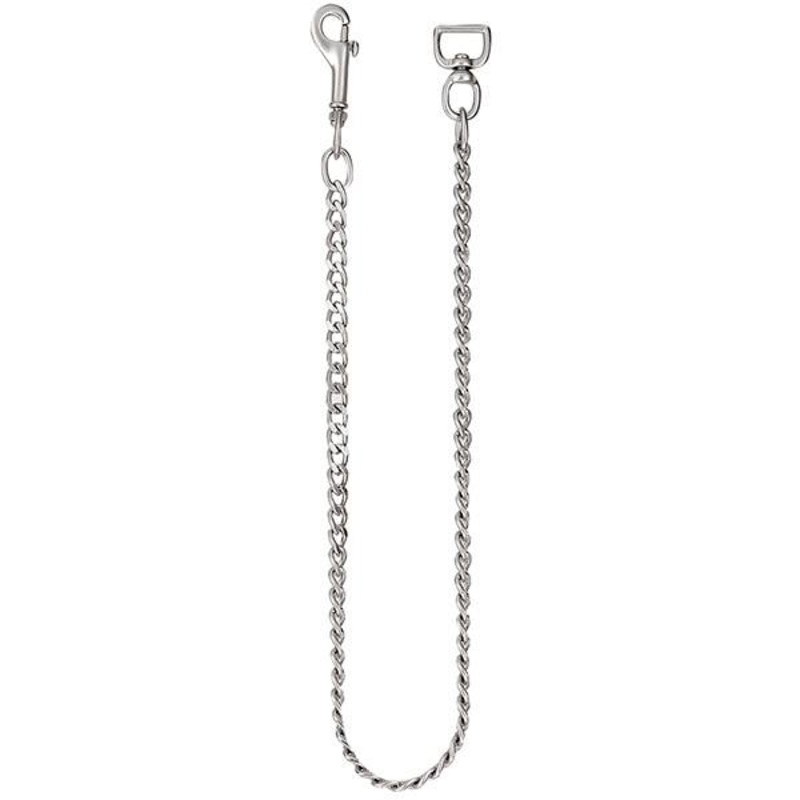 #630 Flat Link Lead Chain Chrome Plated, 3/4″ x 30″