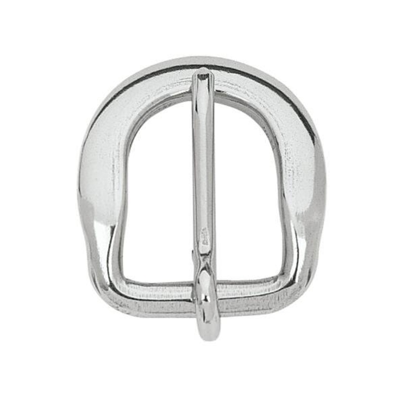 Beveled Buckle Stainless Steel, 1″