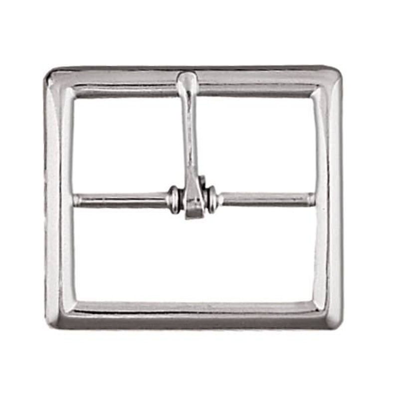 #Z899 Garrison Buckle Nickel Plated, 1-3/4″