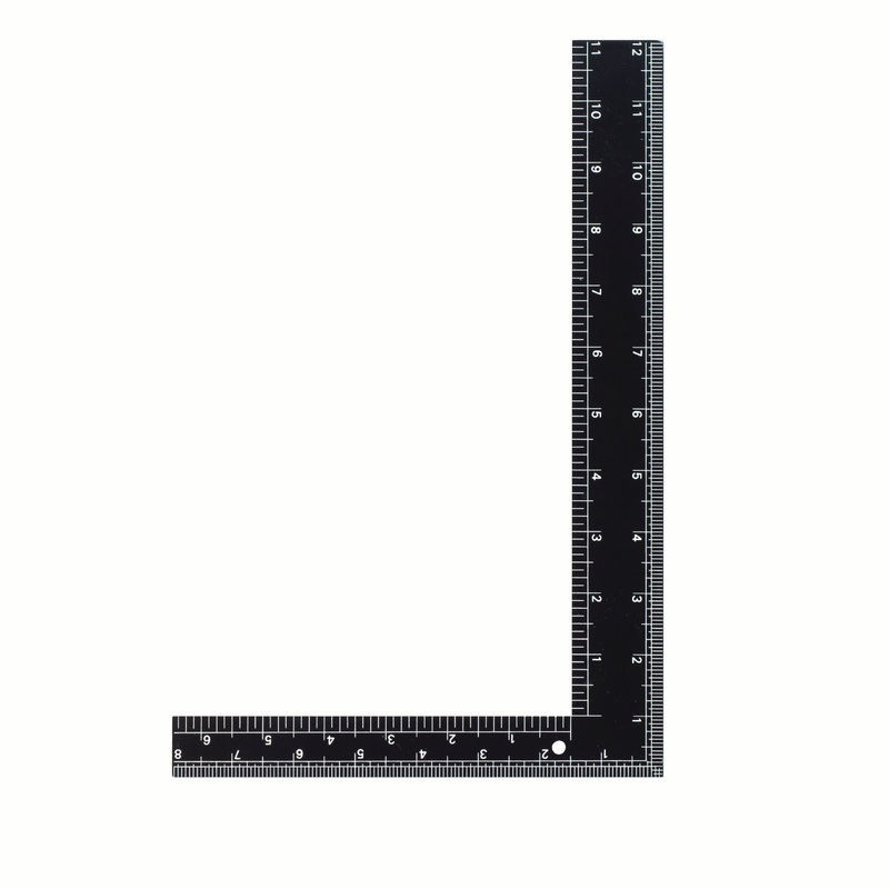 12″ x 8″ Steel Square with Non-Slip Tape