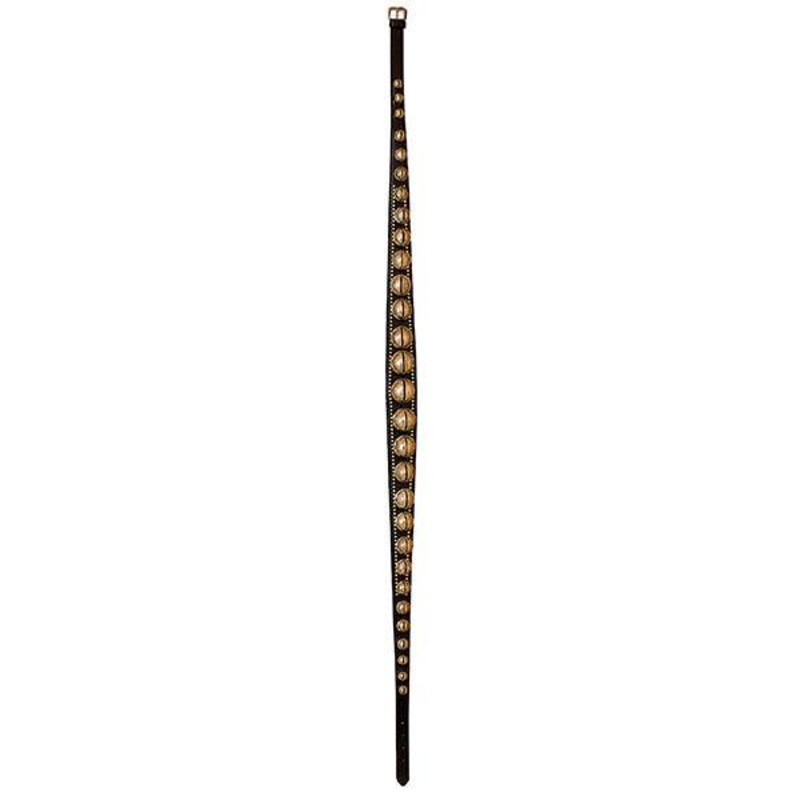 120 Sleigh Bell Strap, Black 4″ at Widest Point x 91″ L