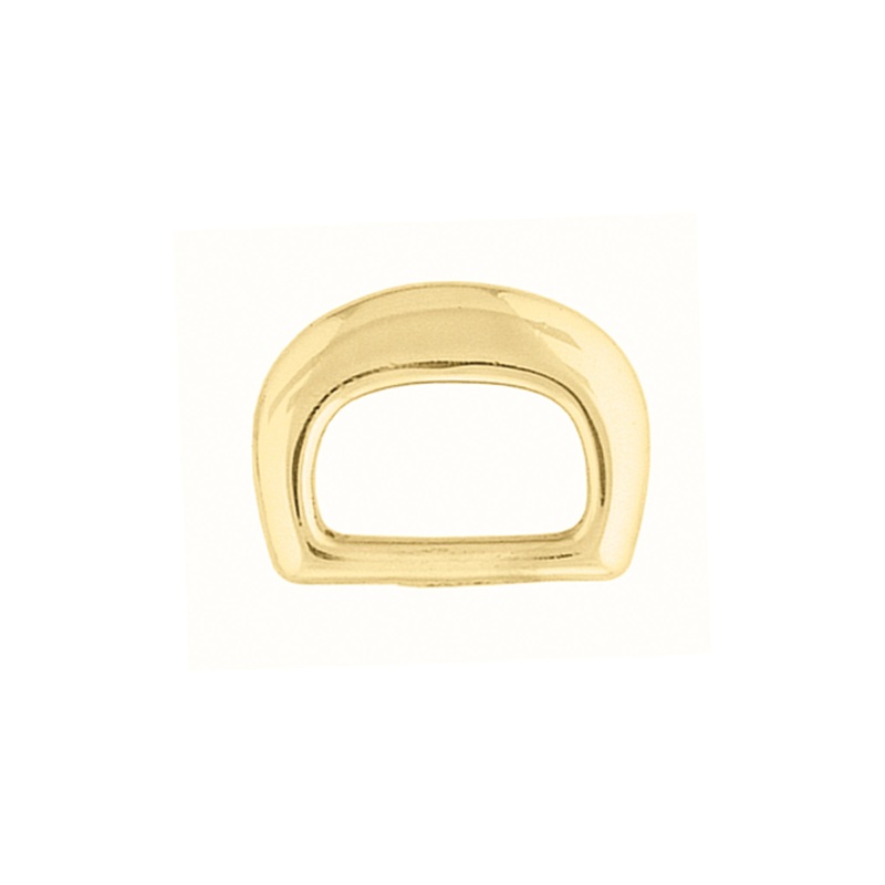 #1297 Sam Browne D-Ring Solid Brass, 7/8″