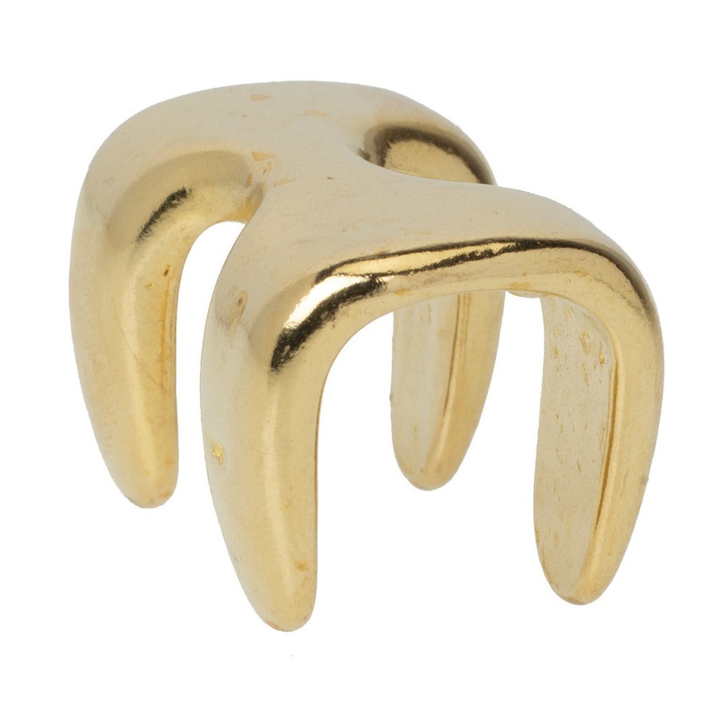 #24 Rope Clamp Solid Brass, 1/2″ x 1-5/8″