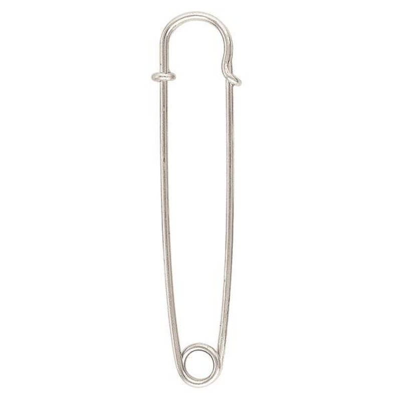 Blanket Pin Nickel Plated, 4″