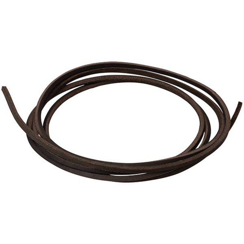Chrome Tanned Leather Lace, Chocolate, 1/8″ x 72″