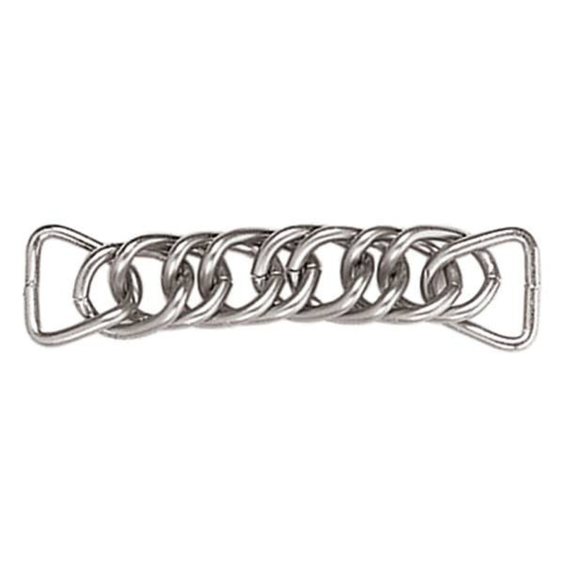 Curb Chain Nickel Plated, 3-1/2″
