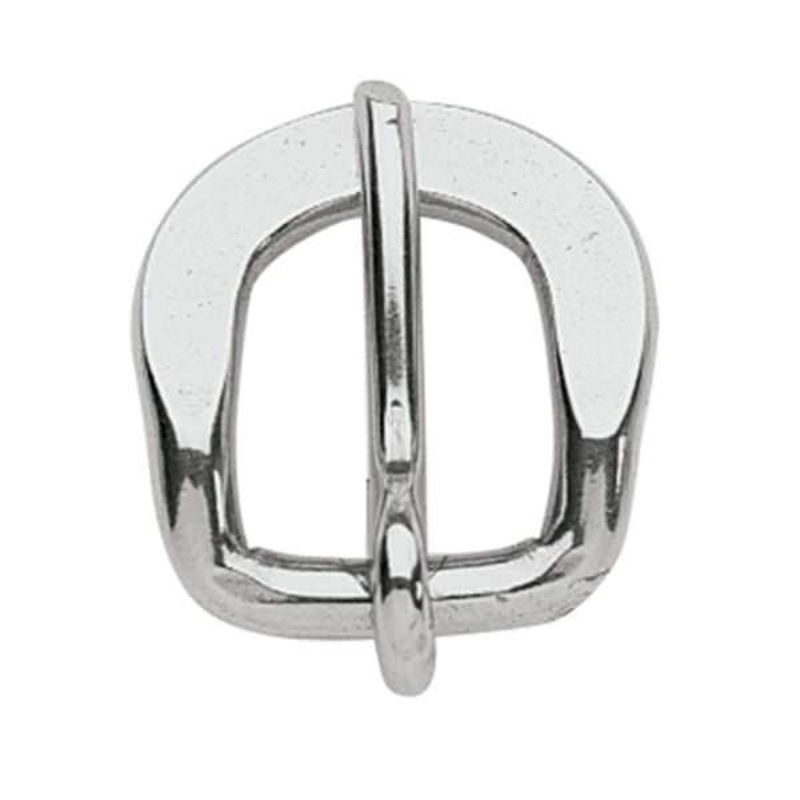 Flat Buckle Stainless Steel, 5/8″