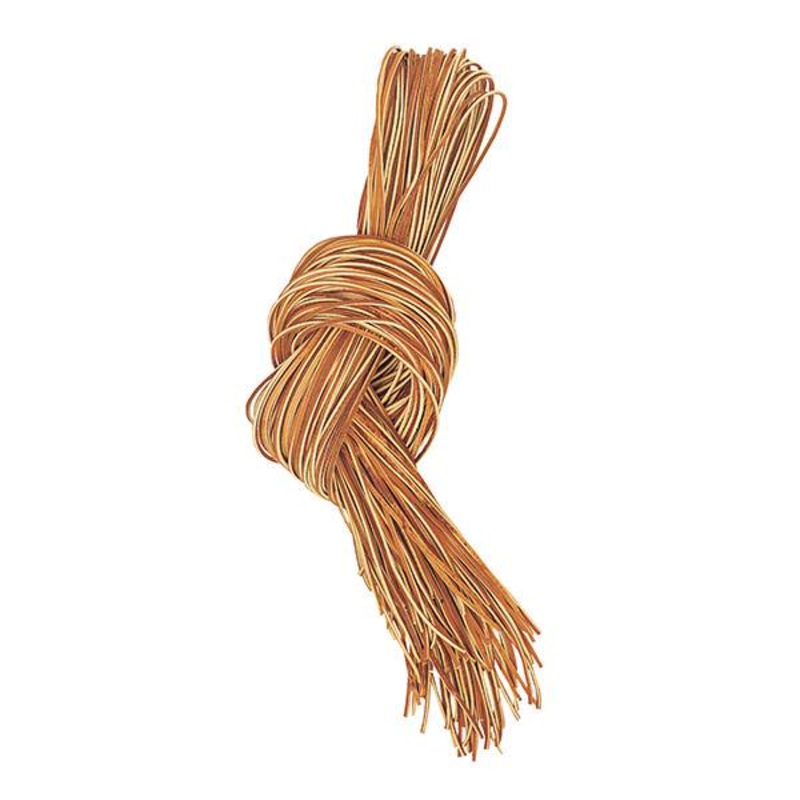Alum Tanned Leather Lace, Chestnut, 1/8″ x 72″