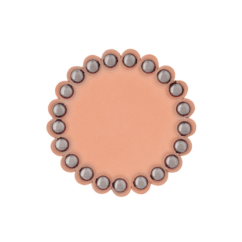 Leather Concho 1-1/2″ With Spots Only