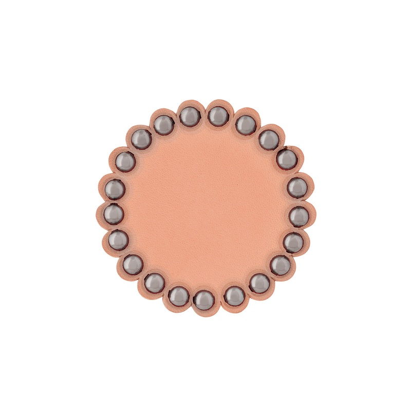 Leather Concho 1-1/4″ With Spots Only