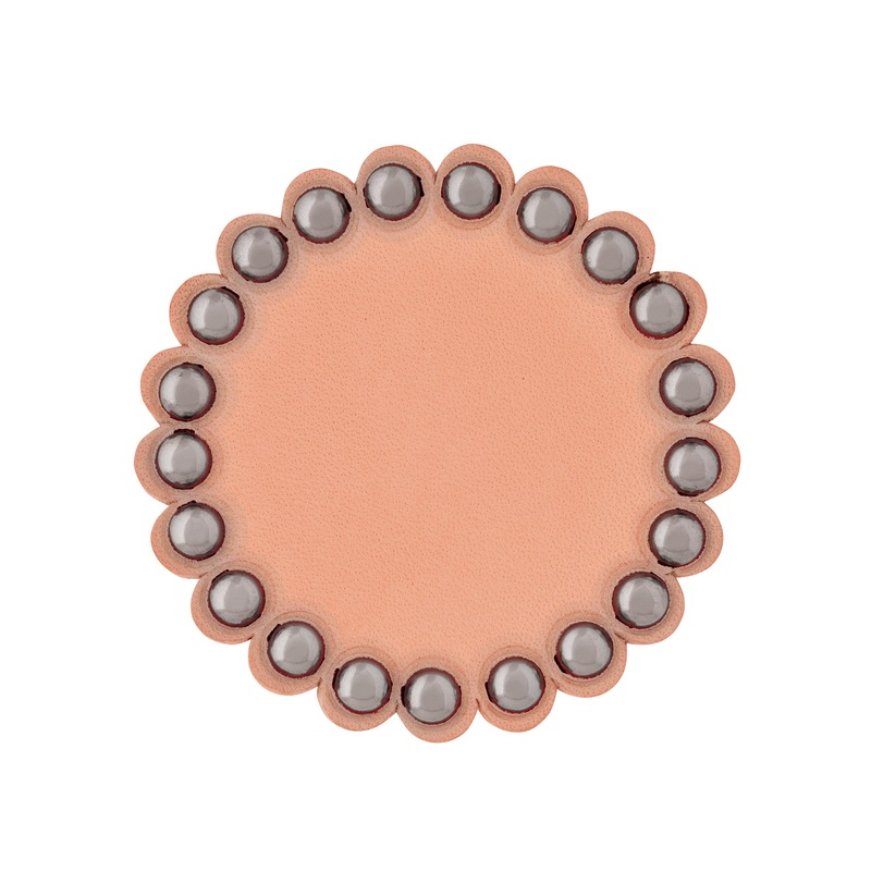 Leather Concho 1-3/4″ With Spots Only