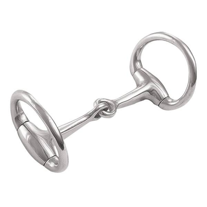 Miniature Eggbutt Snaffle Bit, 3-1/2″ Mouth