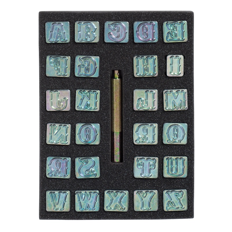 3/4″ Alphabet Stamping Set