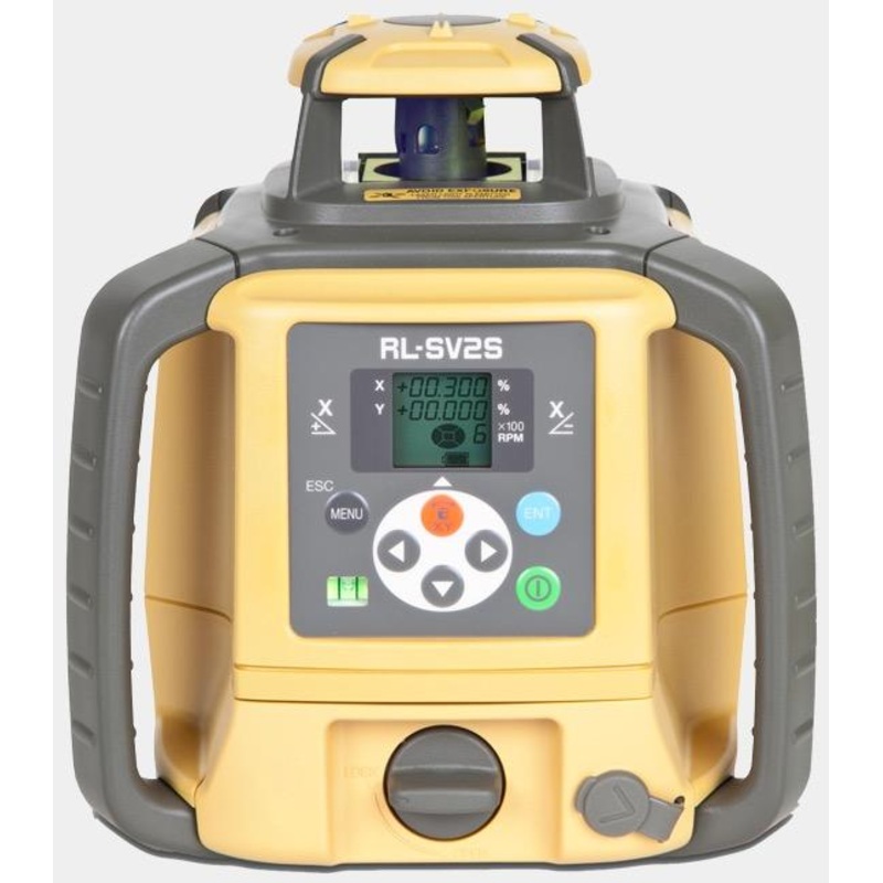 Topcon Rechargeable Multi-Purpose Rotary Laser Level Pro Package RL-SV2S – 313990772