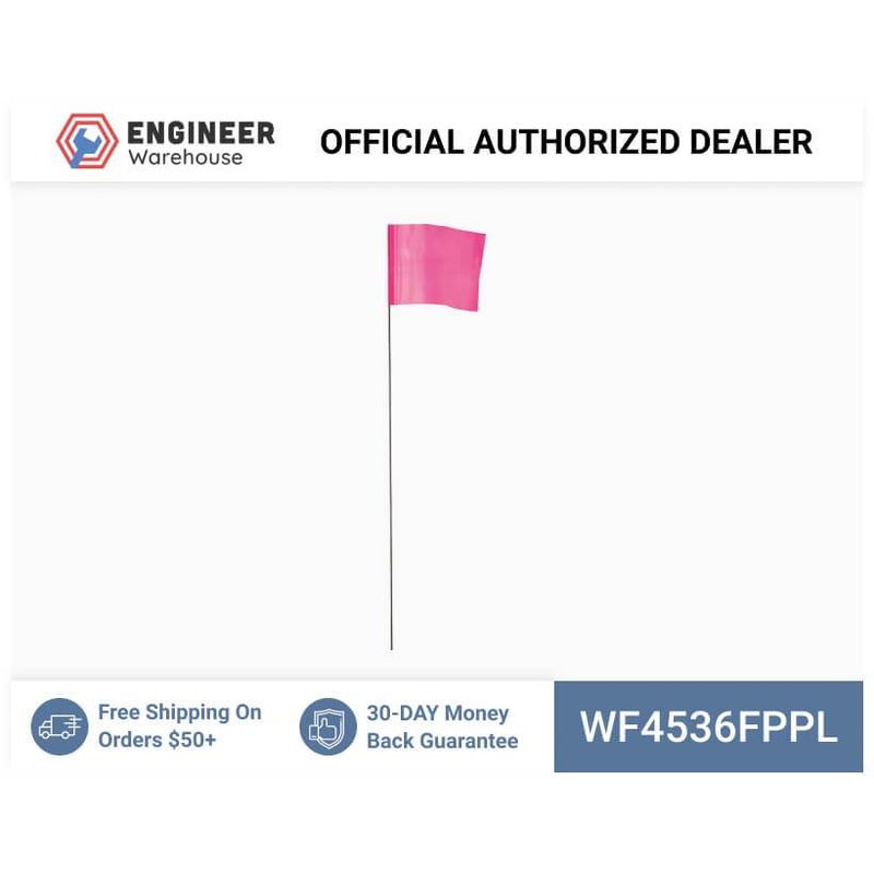 Smi-Carr – Wire Flag 4x5x36 1000 Flo Pink – WF4536FPPL