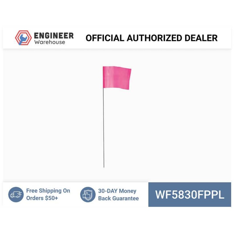 Smi-Carr – Wire Flag 5x8x30 1000 Flo Pink – WF5830FPPL
