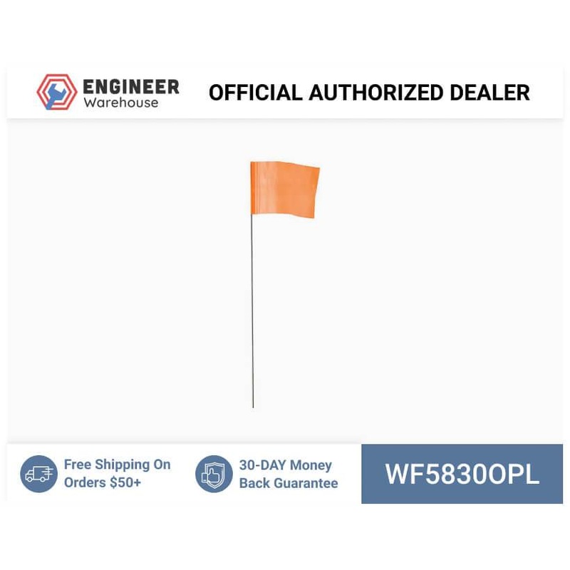 Smi-Carr – Wire Flag 5x8x30 1000 Orange – WF5830OPL