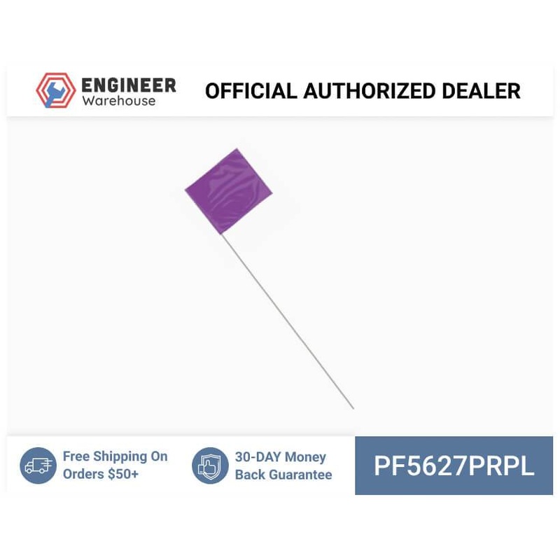 Smi-Carr – PVC Flag 5x6x27 1000 Purple – PF5627PRPL